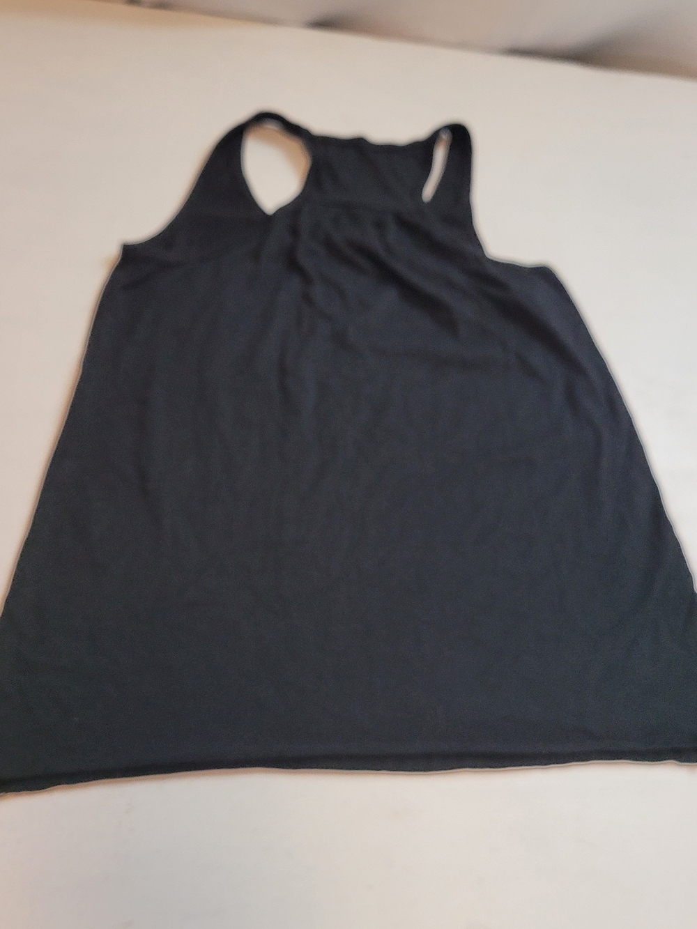 Basic Black Racerback Tank Top - Picture 4 of 7
